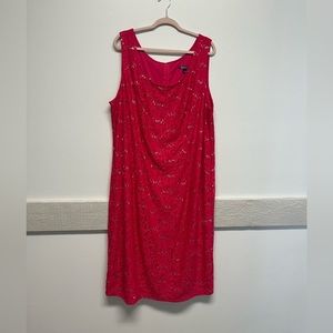 Gorgeous Roaman’s Pink Plus Size Dress 26W